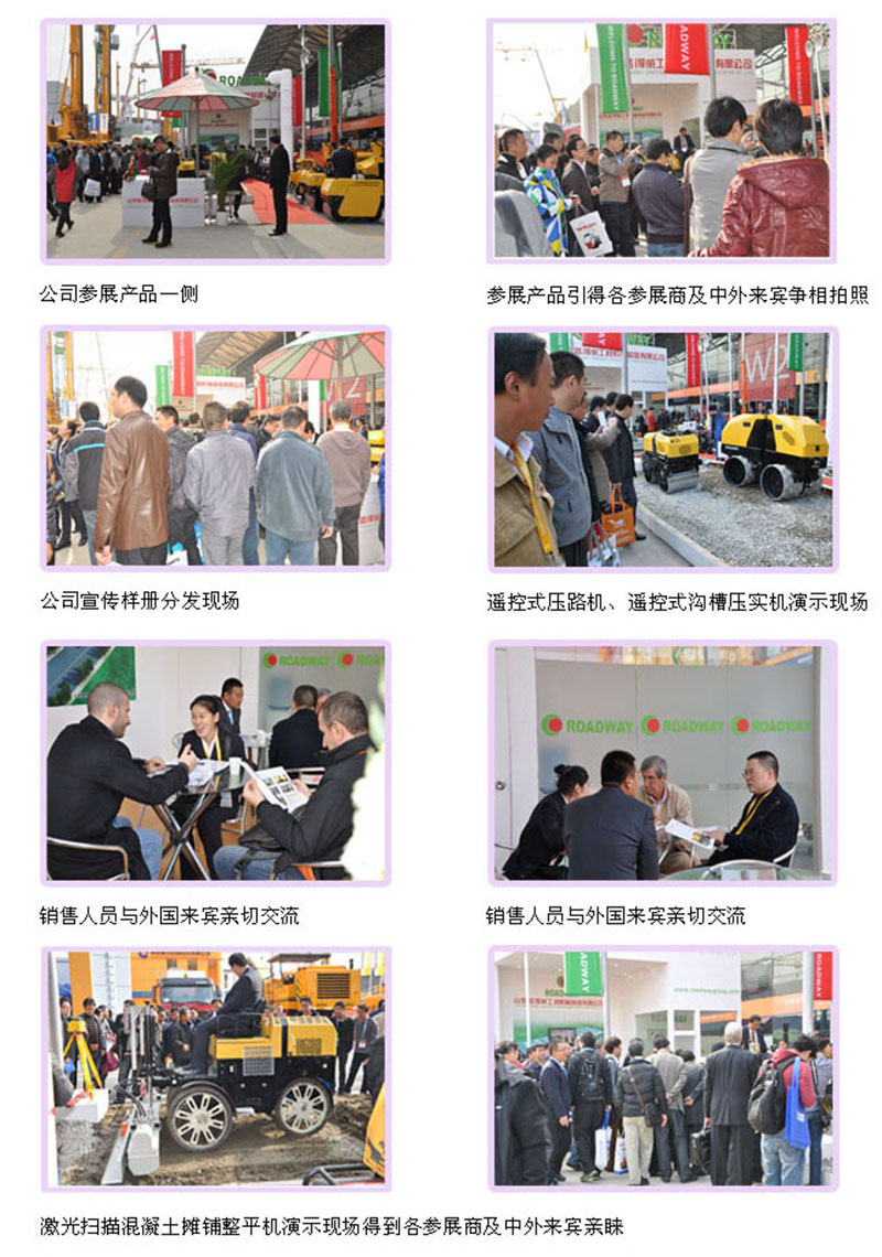 I wish Shandong Ludwig successfully participated in the 2012 Shanghai Bauma Exhibition