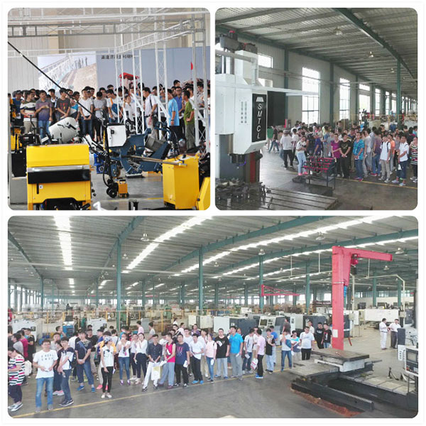Teachers and students from Jinan University visit our company