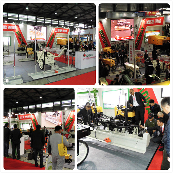 Shandong RoadwayLaser Leveler debuts at the 12th China Floor Show