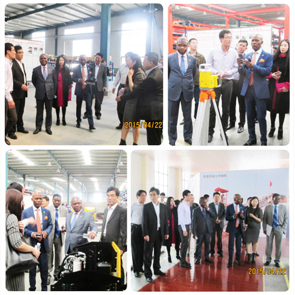 Mozambique, Zimbabwe ambassadors and leaders of high-tech zones visit our factory